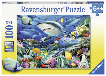 Jigsaw 100XXLpc - Ravensburger - Shark Reef