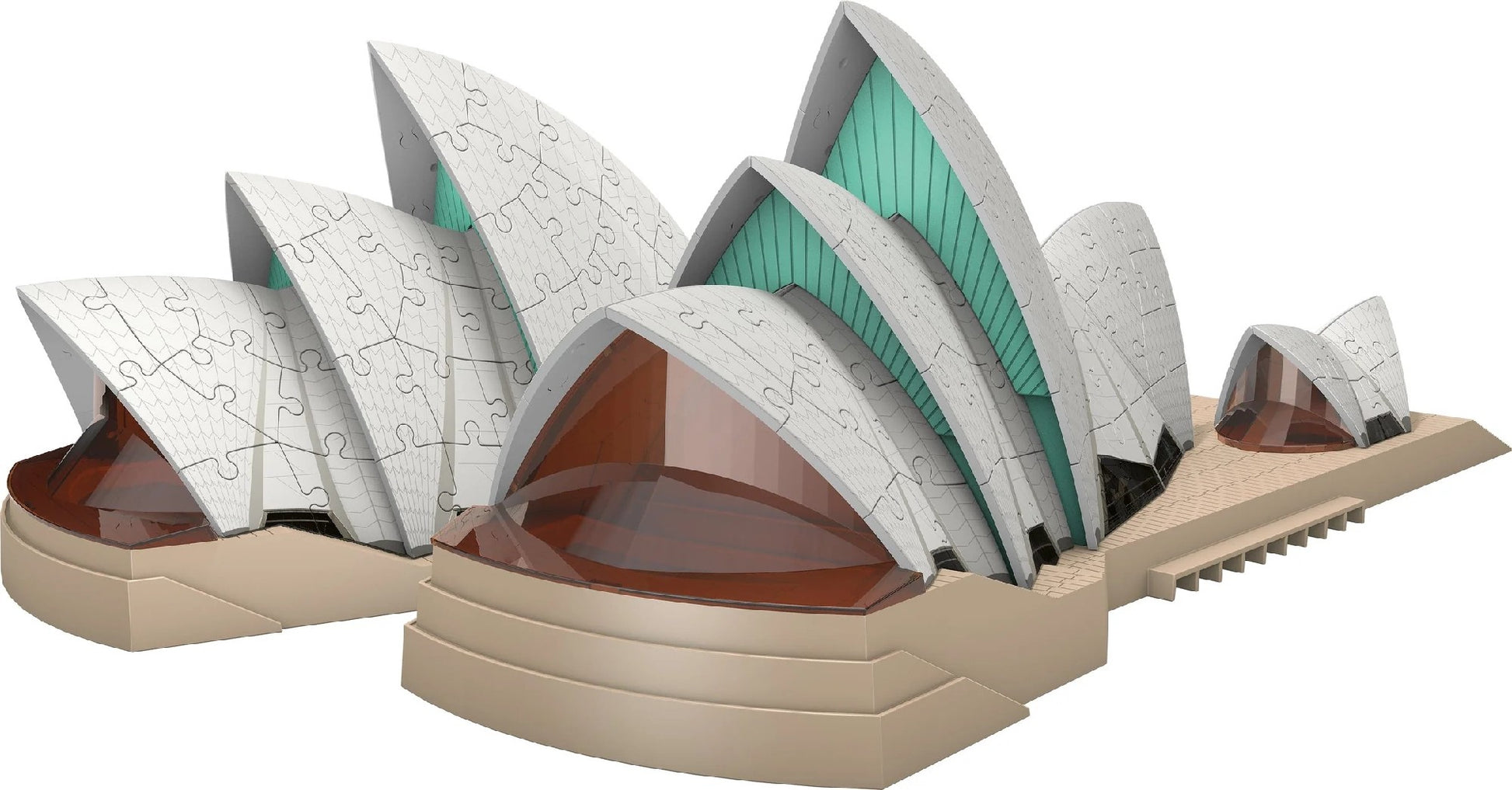 3d Puzzle 237pc - Ravensburger - Sydney Opera House