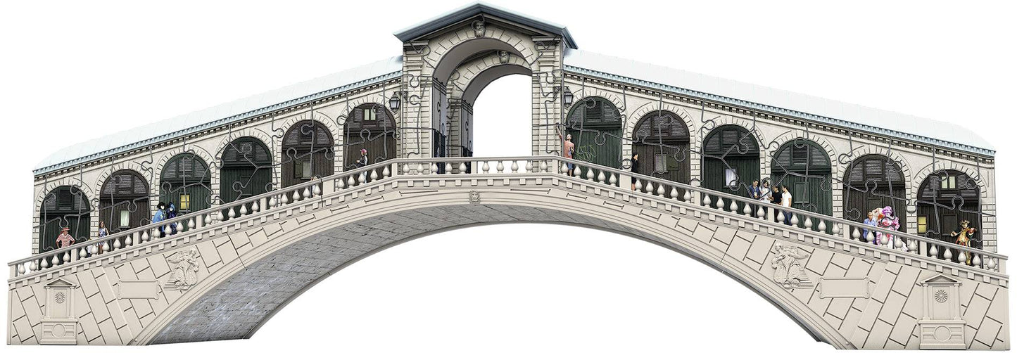 3d Puzzle 216pc - Ravensburger - Venices Rialto Bridge