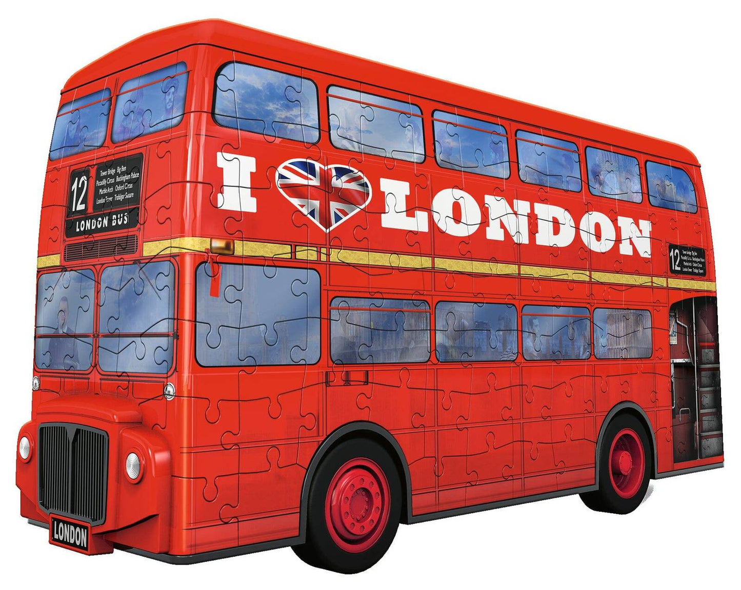 3D Puzzle 216pc - Ravensburger - London Bus