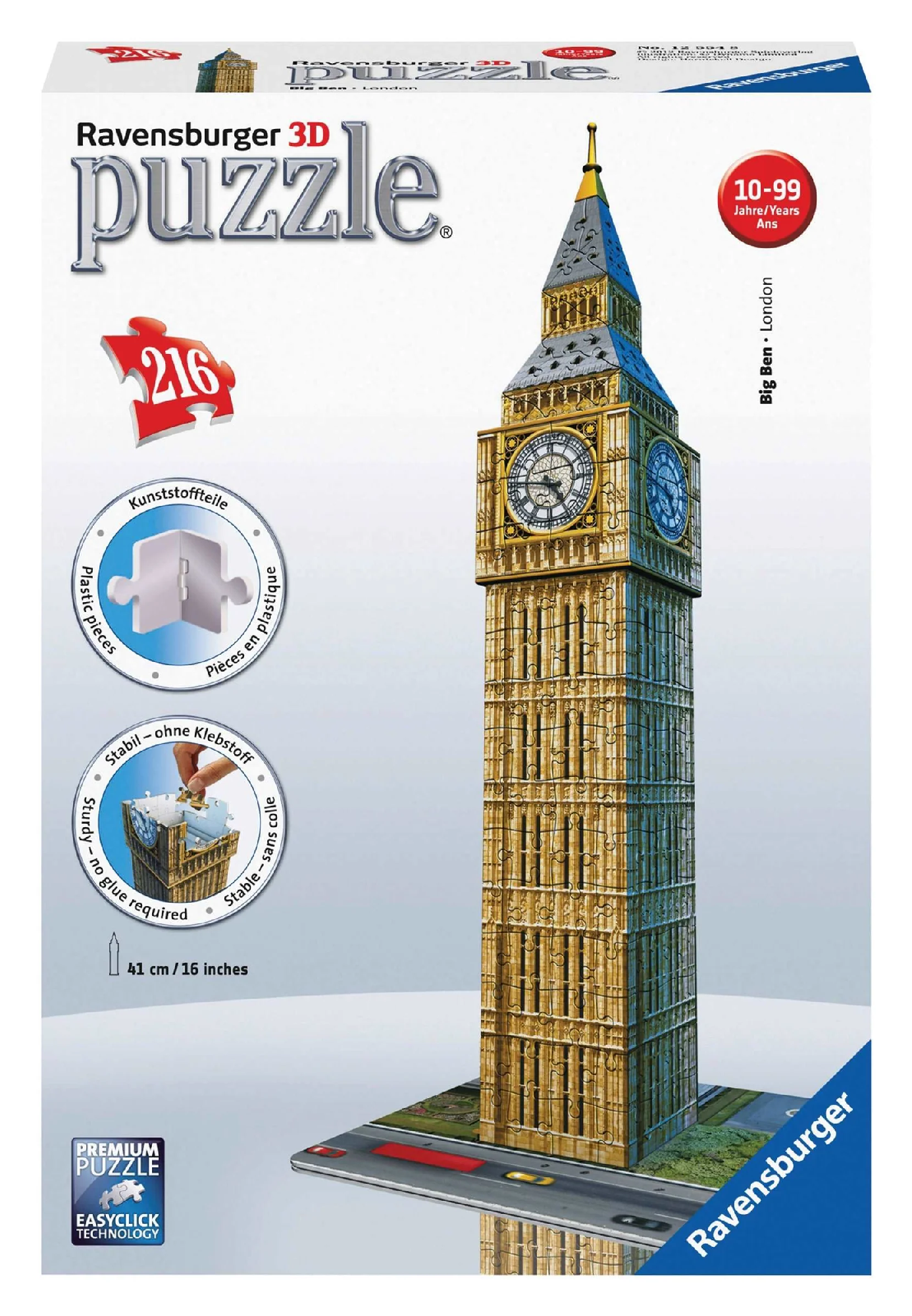 3d Puzzle 216pc - Ravensburger - Big Ben