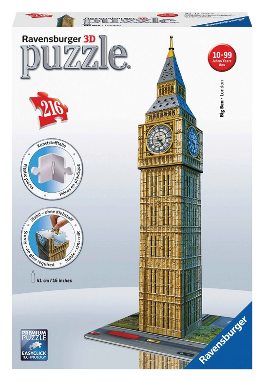 3d Puzzle 216pc - Ravensburger - Big Ben