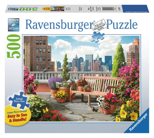 Jigsaw 500pc Ravensburger - Rooftop Garden