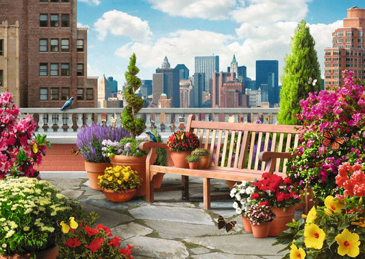 Jigsaw 500pc Ravensburger - Rooftop Garden
