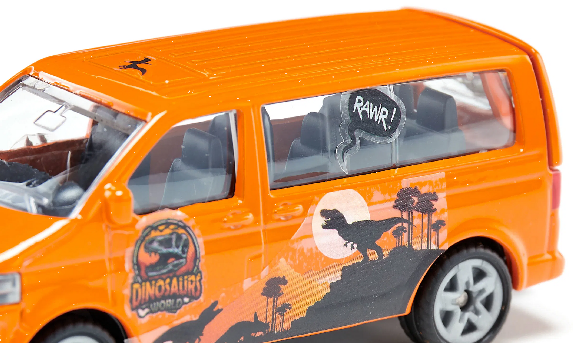 Siku 1070 VW Van with Dinosaur Stickers
