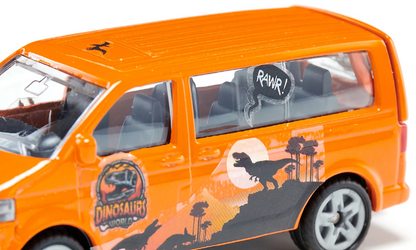 Siku 1070 VW Van with Dinosaur Stickers