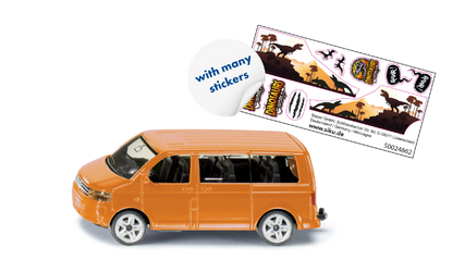 Siku 1070 VW Van with Dinosaur Stickers