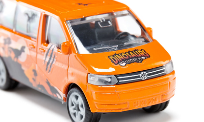 Siku 1070 VW Van with Dinosaur Stickers
