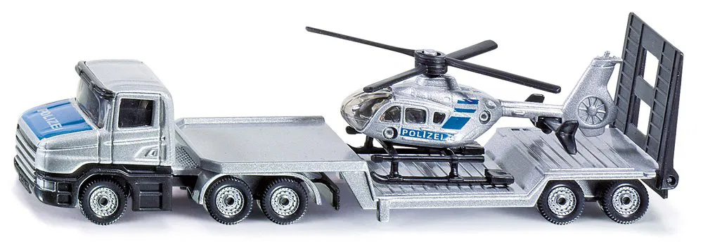 Siku 1610 Low Loader with Helicotper