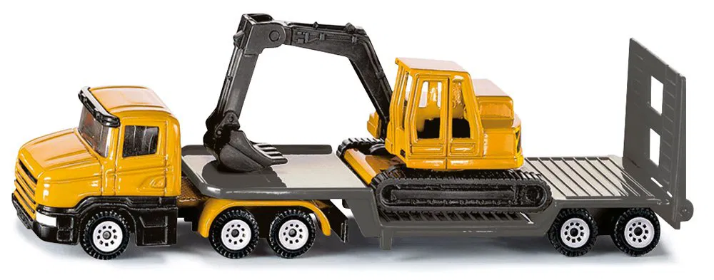 Siku 1611 Low Loader with Excavator