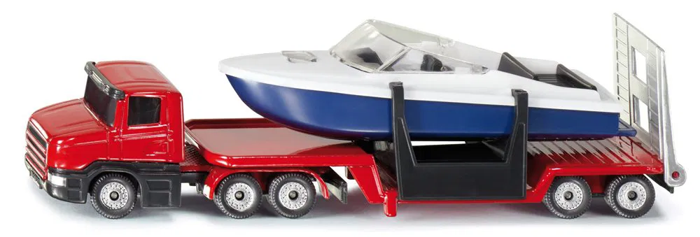 Siku 1613 Low Loader with Boat