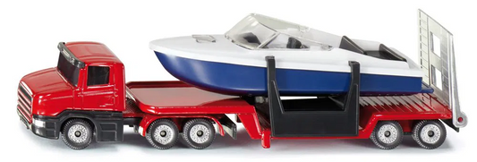 Siku 1613 Low Loader with Boat