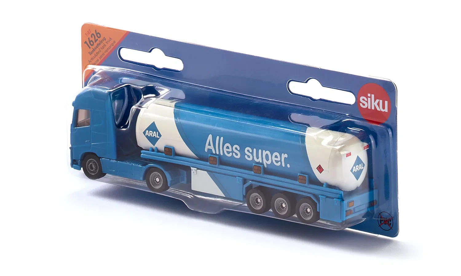 Siku 1626 Volvo Truck with Tanker Trailer
