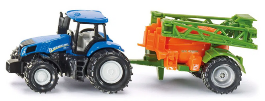 Siku 1668 New Holland Tractor with Crop Sprayer
