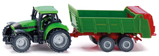 Siku 1673 DEUTZ-FAHR Tractor with Manure Spreader