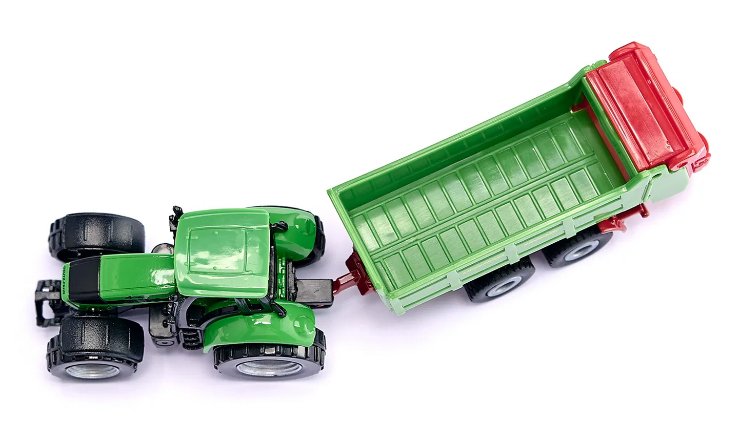 Siku 1673 DEUTZ-FAHR Tractor with Manure Spreader