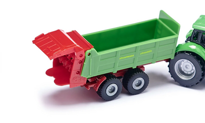 Siku 1673 DEUTZ-FAHR Tractor with Manure Spreader