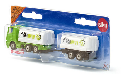Siku 1690 Truck with Tanker Body and Tanker Trailer