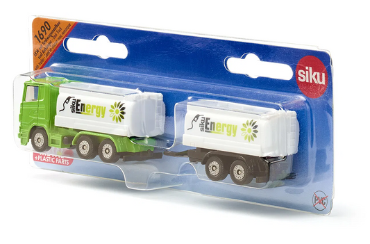 Siku 1690 Truck with Tanker Body and Tanker Trailer