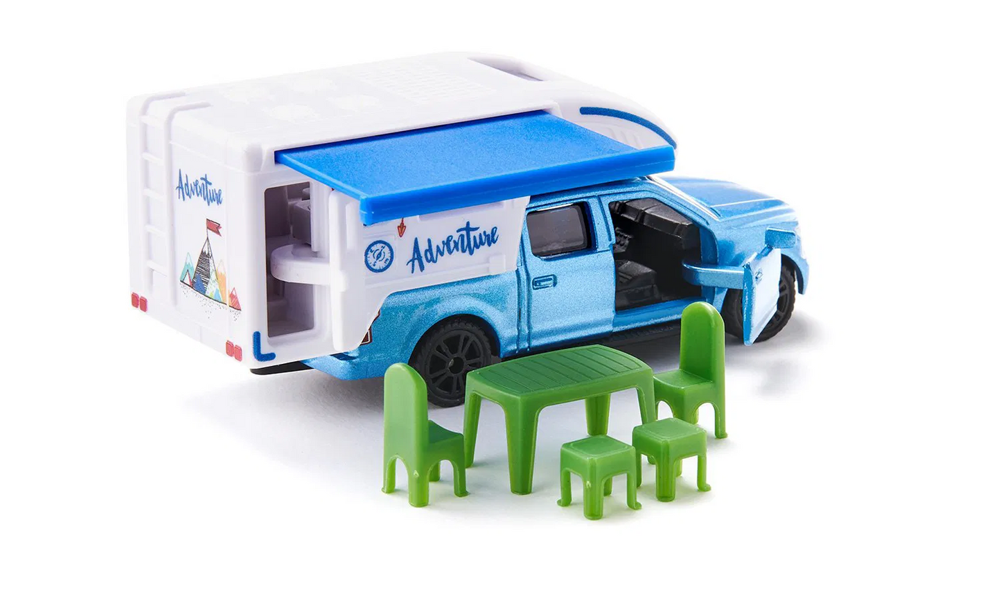 Siku 1693 Ford F150 Camper Pickup
