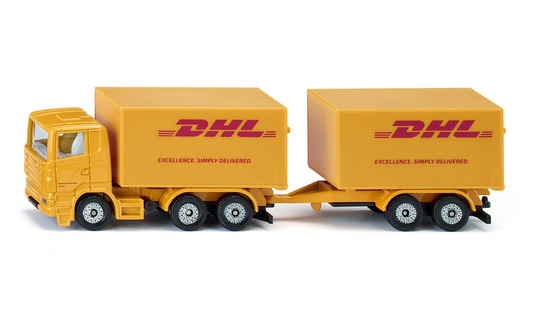 Siku 1694 DHL Truck with Trailer