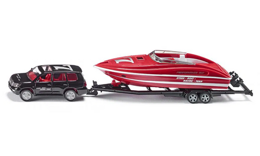 Siku 2543 Toyota Landcruiser with Motorboat