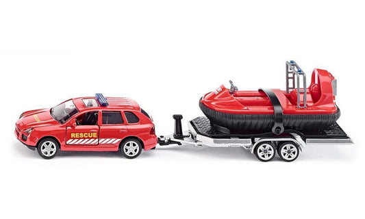 Siku 2549 Car with Trailer & Hovercraft