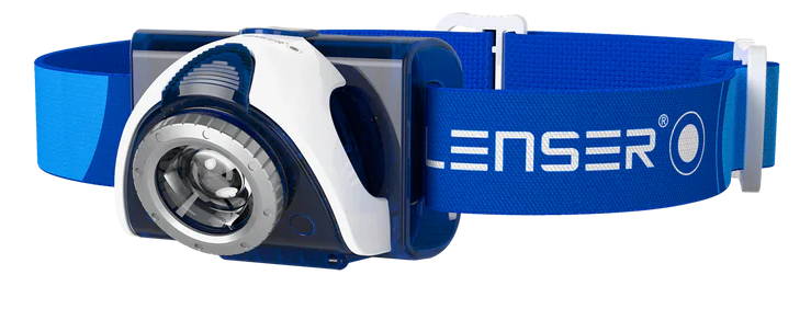 Led Lenser SEO7R Headlamp Blue