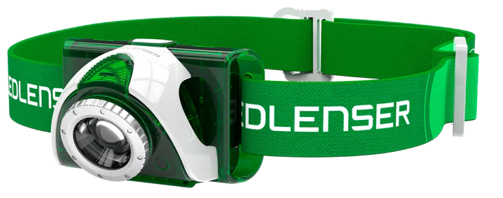Ledlenser SEO3 Headlamp [Clr:Green]