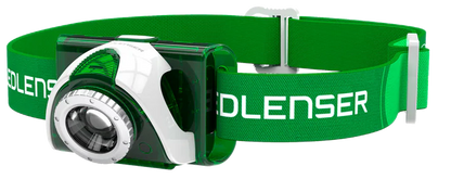 Ledlenser SEO3 Headlamp [Clr:Green]