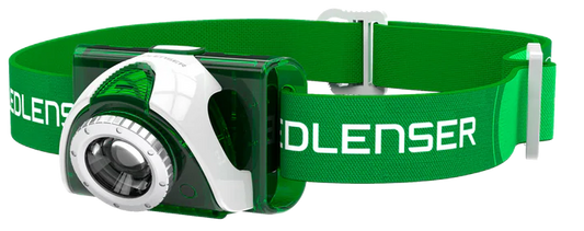 Ledlenser SEO3 Headlamp [Clr:Green]
