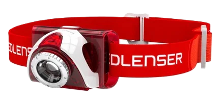 Ledlenser SEO5 Headlamp Red