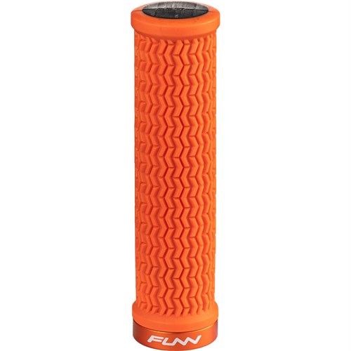 FUNN Grips - Holeshot - One Sided Lock - Triple Fin - 30.5mm - Orange