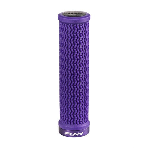 FUNN Grips - Holeshot - One Sided Lock - Triple Fin - 30.5mm - Purple