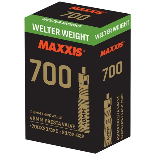 MAXXIS Tube - Welterweight 700 x 23/32 PV48 Removable Presta Valve Core