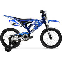 MotoBike Yamaha Kids [sz:16" Clr:Blue]