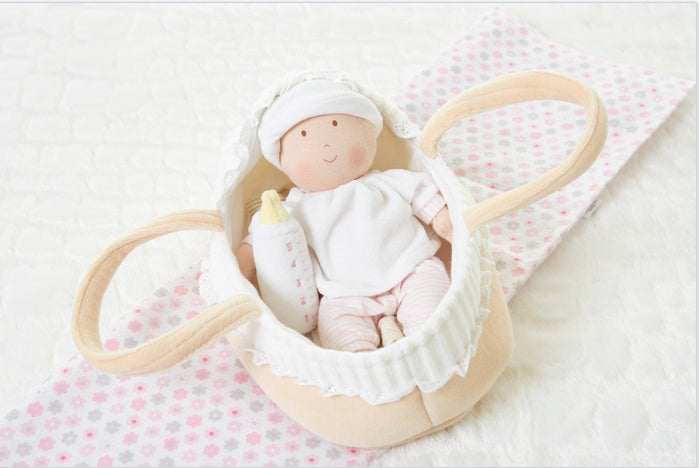 Grace Baby Doll in Carry Cot with Accessories (6200)