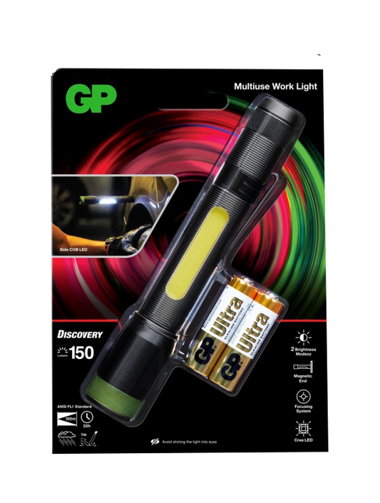 GP Flashlight 150 & 180 Lumens