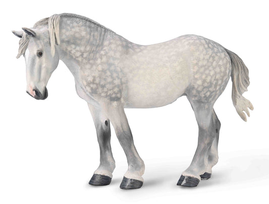 Collecta Percheron Mare - Dapple Grey