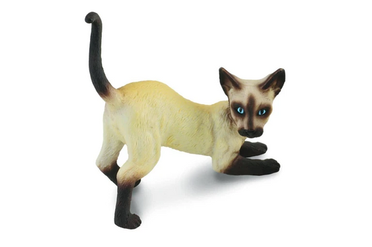 Collecta Siamese Cat Stretching