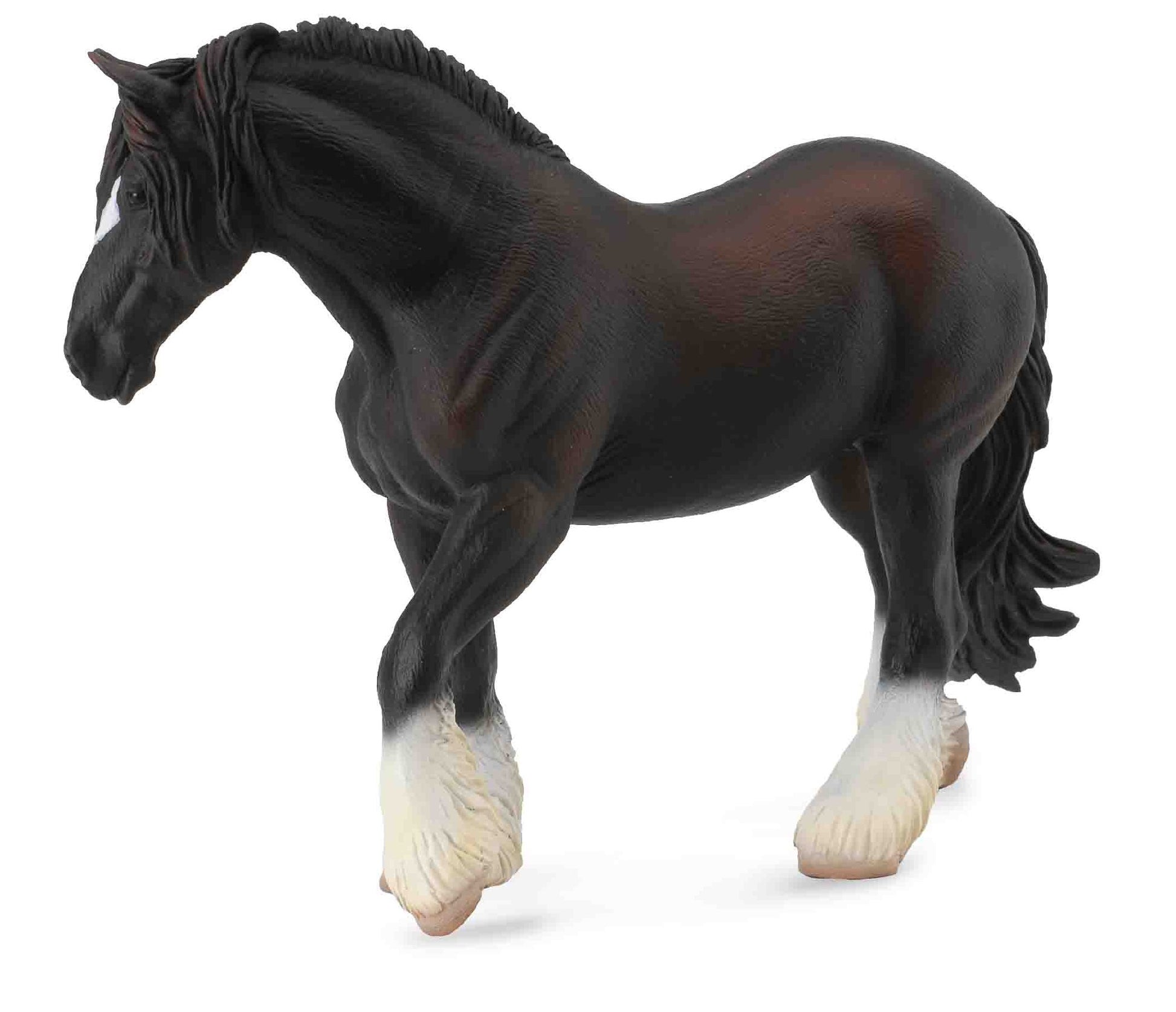 Collecta Shire Horse Mare Black
