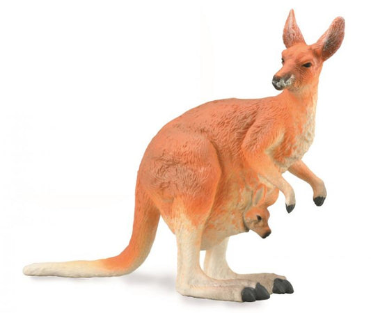 Collecta Red Kangaroo Female with Joey