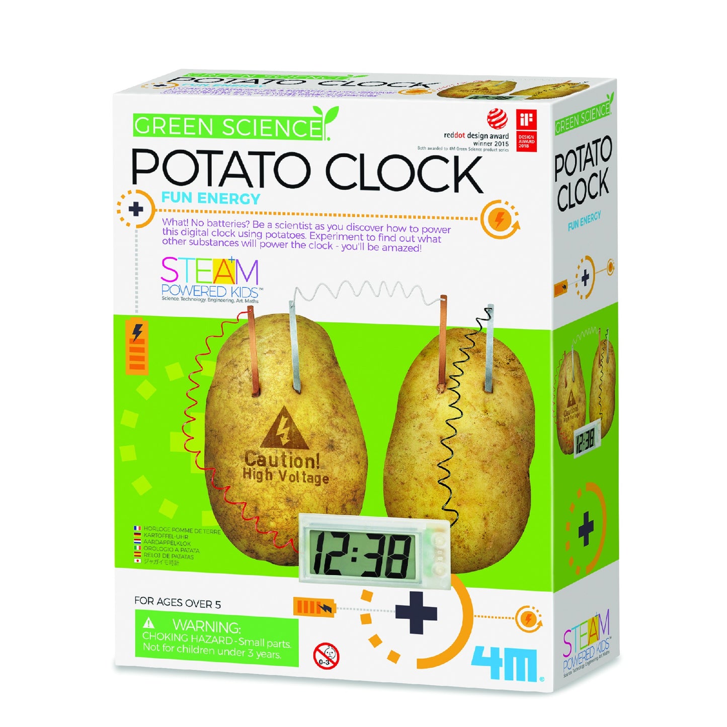 Green Science - Potato Clock