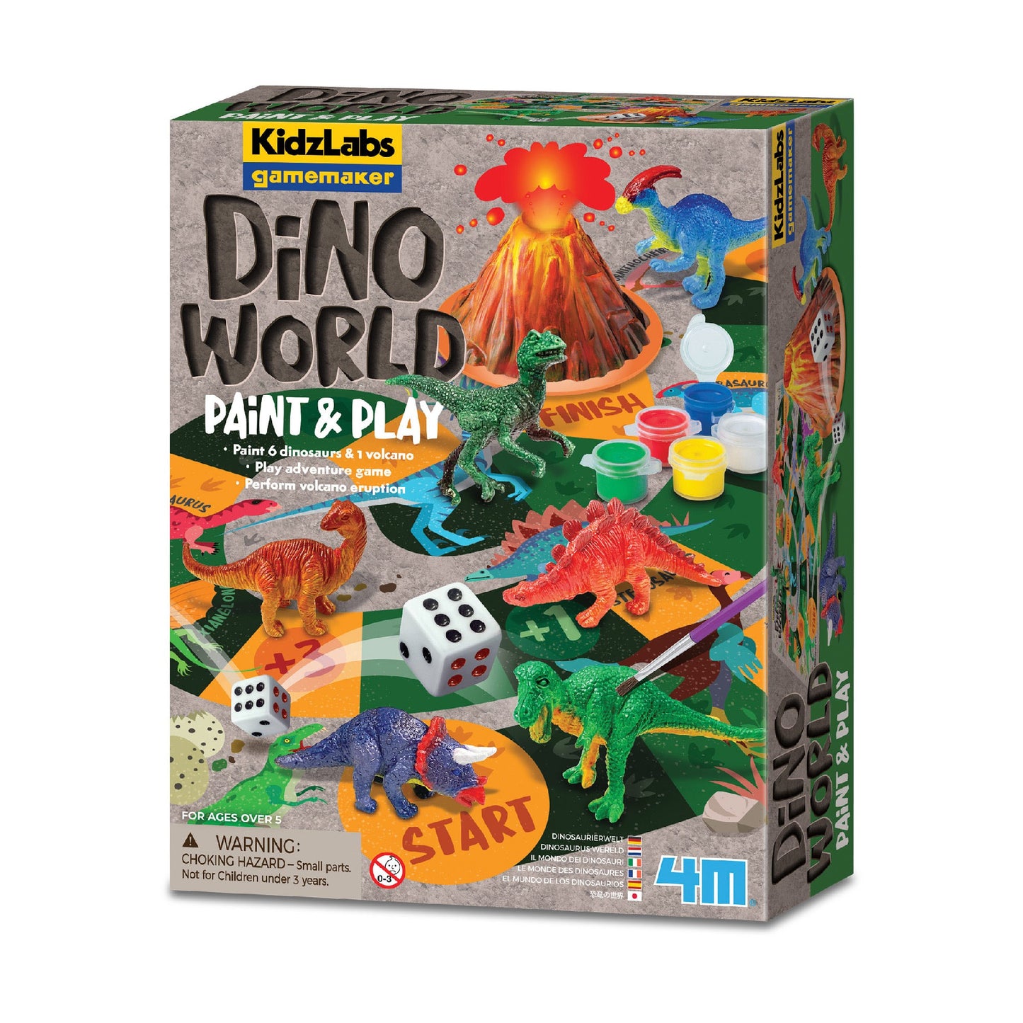 KidzLabs Gamemaker - Dino World Paint and Play
