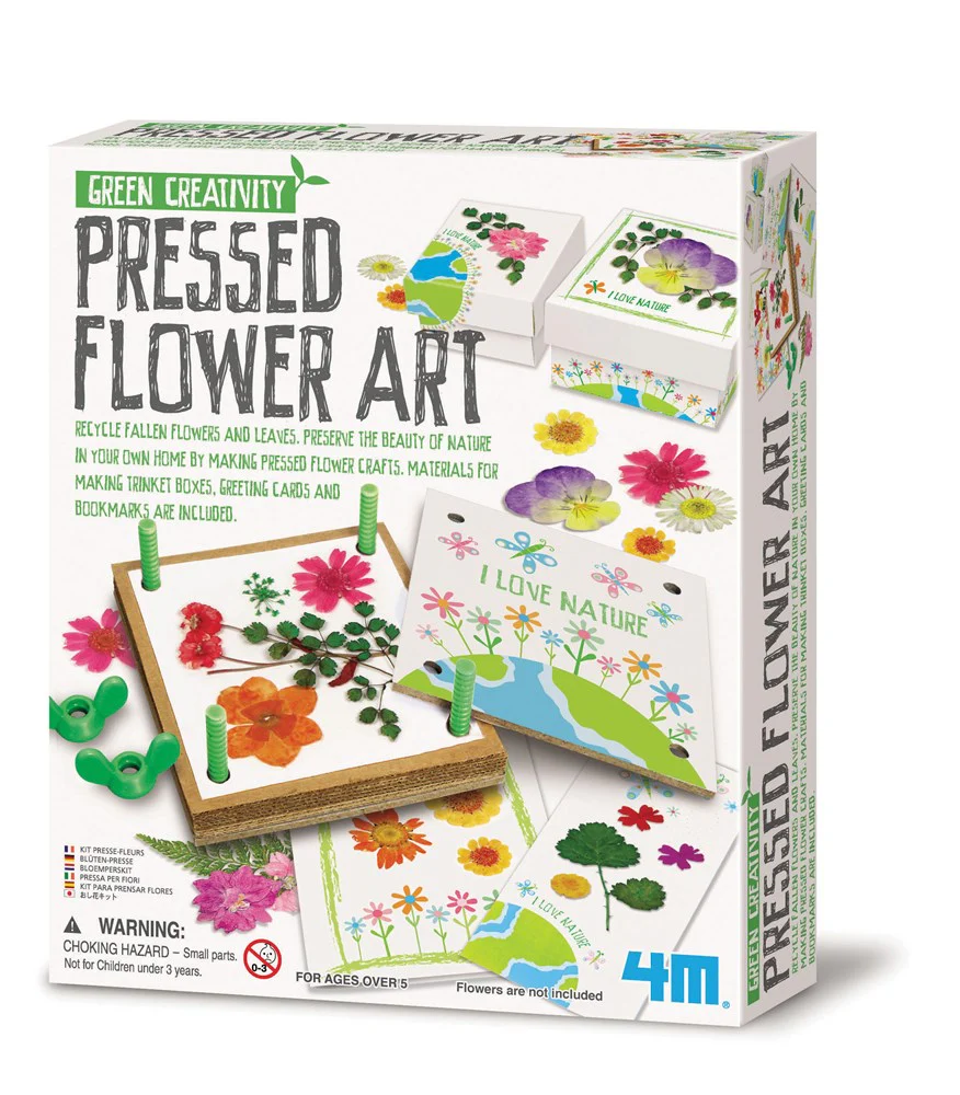 Green Creativity - Pressed Flower Art 
