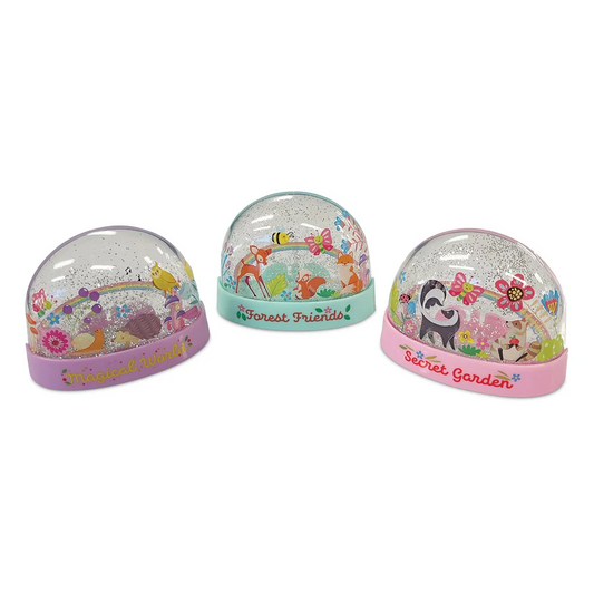 Kidz Maker - Mini Glitter Rainbow Water Domes