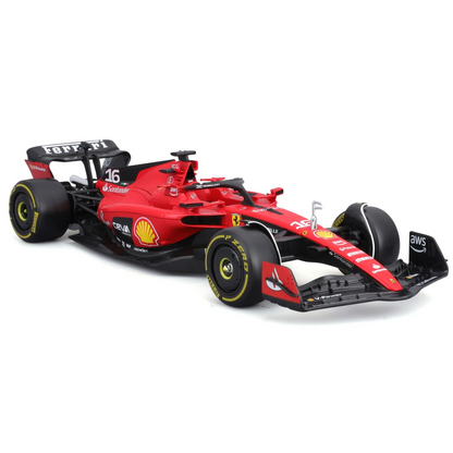 Bburago F1 1:24 with Figurine 2023 Ferrari SF23 with Leclerc #16 Figurine in WB