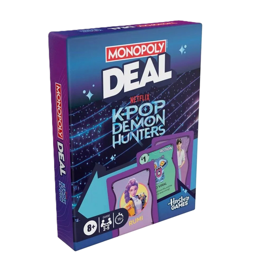 Monopoly Deal K-Pop Demon Hunt Card Game