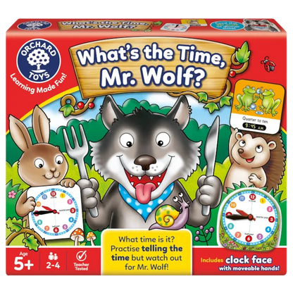 Orchard Toys - What's the Time, Mr Wolf? Game