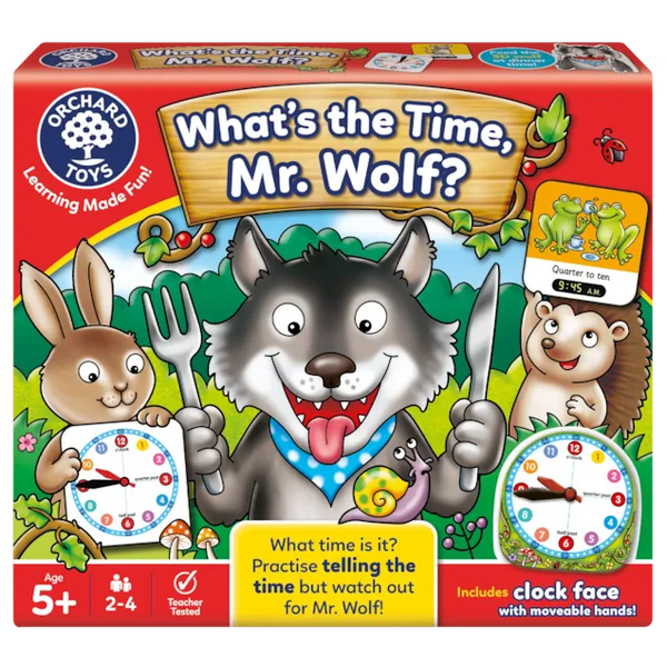 Orchard Toys - What's the Time, Mr Wolf? Game